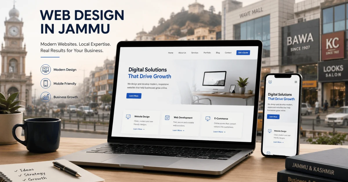Web Design in Jammu: Cost, Process & SEO Guide